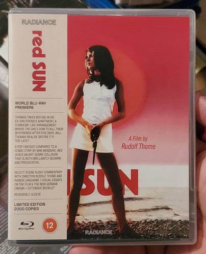 RED SUN 1970 BLU-RAY + BOOKLET + POSTCARDS RADIANCE LIMITED RARE OOP REGION A/B