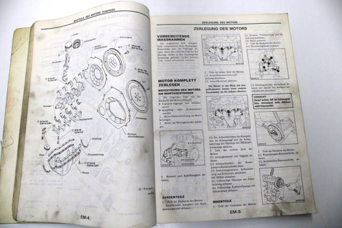 Werkstatthandbuch Nissan B11 N12 Sunny Cherry Wartung Anleitung Reparatur - Bild 8 von 12