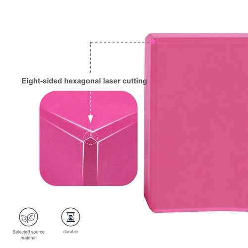 2PCS Yoga Block Gym Pilates Exercise Support Stretching Aid Workout Foam Brick - Bild 24 von 26