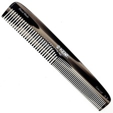 Graphite Hair Combs, Fine  Wide Tooth, Handmade, Anti-Static, Detangler Comb