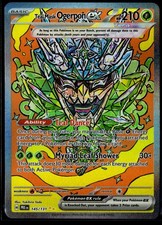 Pokémon TCG Teal Mask Ogerpon EX Prismatic Evolutions Card 145/131 Sir