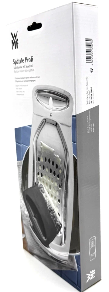 WMF Spätzle-Profi Spätzlereibe Spätzlehobel mit Teigschaber Kunststoff Cromargan - Bild 2 von 4