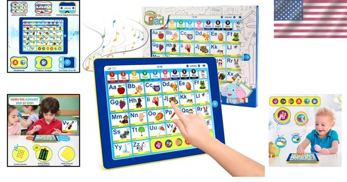 Interactive 6-in-1 Toddler Learning Tablet: Fun ABCs, Colors & More! - Picture 2 of 9