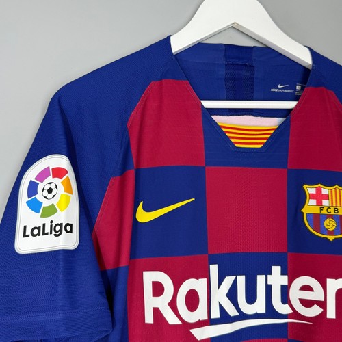 Maillot domicile FC BARCELONE 2019 2020 NIKE AUTHENTIQUE NUMÉRO JOUEUR #10 MESSI - Photo 9/16