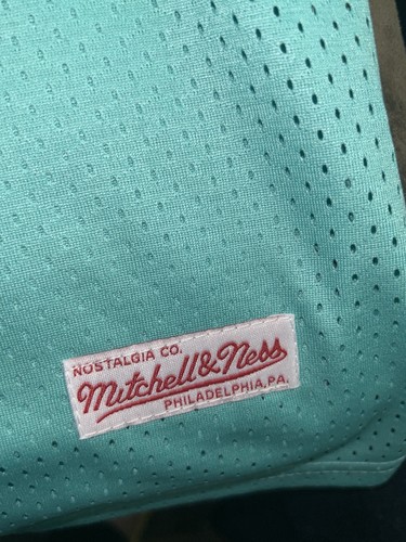 Mitchell & Ness X Tiffany No.57 Blau Herren L Basketball 🏀 Trikot !!️ Neu mit Etikett - Bild 8 von 14