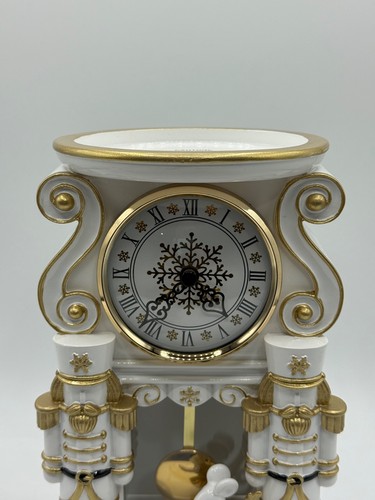 Bath & Body Works Nutcracker Clock Tower 3-Wick Candle Holder Pedestal *Works - Picture 2 of 10