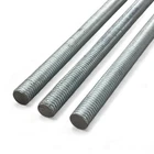 3/8"-16 TPI x 36 inches (3 Pack), Zinc Plated Steel Fully Threaded Rod
