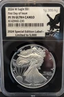 NGC 2024 W American Eagle PF 70 Ultra Cameo Special Edition Label Silver Dollar