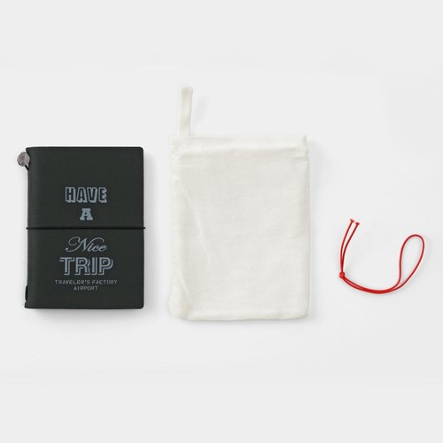 TRAVELERS FACTORY Narita Airport Edizione Limitata Notebook Passaporto Taglia Nero - Foto 4 di 7