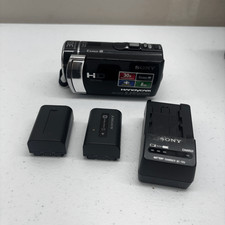 Sony Handycam HDR-CX210 High Definition HD Camcorder with 2 Battery  s  Charger