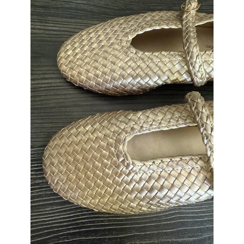 Neu mit Etikett House of Harlow 1960 Bistro gewebte Ballerinas Gr. 8 - Bild 3 von 7