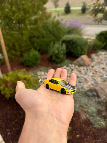 1998 Toyota Altezza Yellow Keychain Keyring Accessories Mini JDM Car Charm - Bild 7 von 7