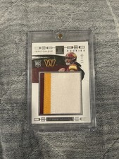 Jayden Daniels Impeccable /49 Rookie Card Three Color Patch