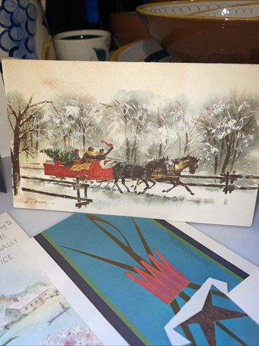 Greeting Card lot of 60, Used from the 1970s ~ U.S.A. made - Picture 18 of 24