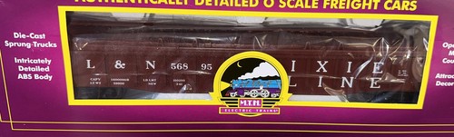 MTH Premier 20-95550 Louisville & Nashville Gondola Car w/Cover O-Scale L&N - Bild 2 von 5