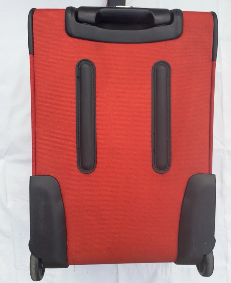 Maleta de Viaje Ralph Lauren Equipaje con Ruedas Deportiva Y2K Naranja De Colección Foto 2 de 4