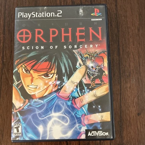 Orphen Scion of Sorcery Sony PlayStation 2, 2000, Complete with Manual