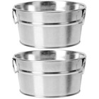  2 Count Speisskübel Snackbehälter Aufbewahrungsbehälter Für Lebensmittel