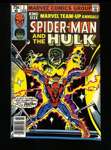 Marvel Team-up Annual #2 Spider-Man Hulk! Marvel 1979