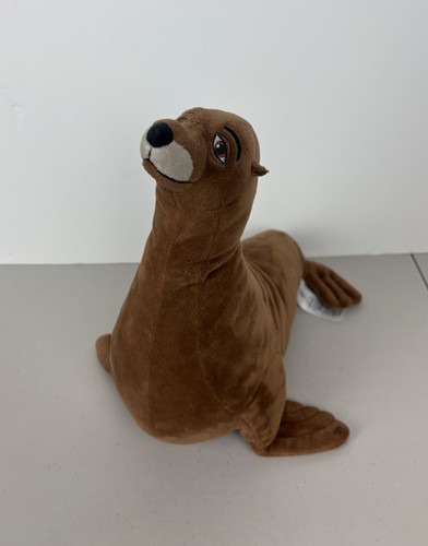 Disney Store Authentic Finding Dory Ruder Robbe Plüsch Seelöwe braun 16 Zoll - Bild 3 von 12