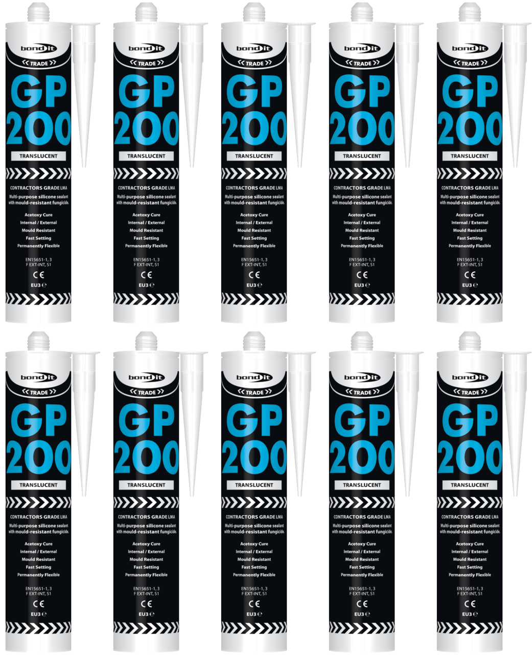 Bond it GP200 General Purpose Silicone Translucent - Image 17