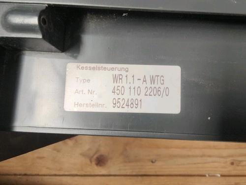 Weishaupt Kesselsteuerung WRD 1.1-A WTG Bediengerät - Bild 4 von 6