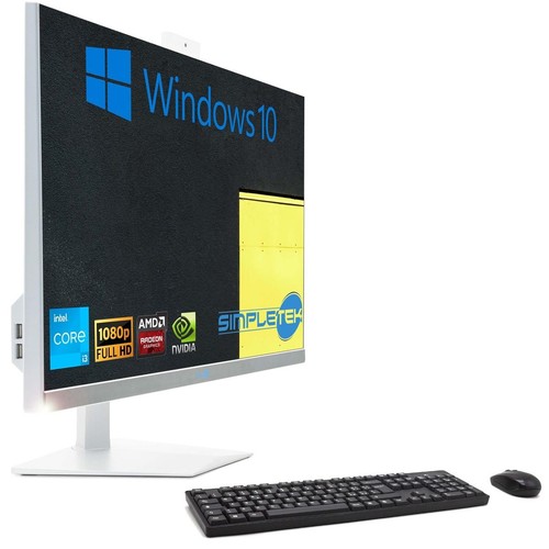 Tout en Un I3 27 " Windows 10 RAM 8 Go SSD 240 Go Ordinateur Fixe Editing Jeux - Photo 4/11