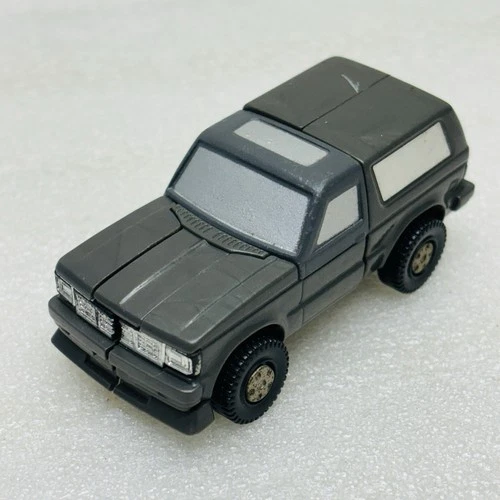 VTG‼ Tonka 1984 Bandai Gobots SCRATCH MRT 41 Gray Ford Bronco Action Figure •VG‼