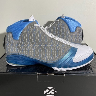 Size 12.5 - Air Jordan 23 Premier Titanium White UNC Blue 318474
