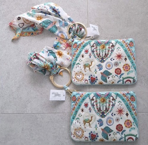 Camilla LIVING IN COLOUR Ring Scarf Clutch BNWT RRP $299 - Picture 8 of 8