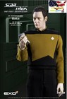 EXO-6 1/6 Star Trek TNG Lt Comm Data Standard Ver 12" male FIGURE HOT TOYS ❶USA❶