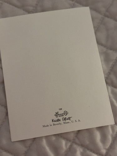 Vintage Stationary Kristin Elliott Cards Camellia 8 Notecards Envelopes - Picture 3 of 7
