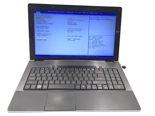 GATRON SP15R-UMA Laptop15.6"(Pentium PU B940 2.0GHZ,4GB,No,SSD,Os,Adapter - Picture 2 of 12