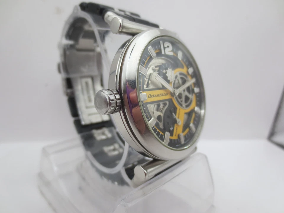 ORIENT STAR POWER RESERVED DK00-CO SKELETON 43MM STAINLESS STEEL AUTOMATIC WATCH - Image 4 of 4