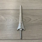 Vintage Power Rangers DX Dino Megazord Dinozord Megazord 9"Chrome Sword Weapon