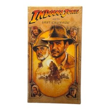 Indiana Jones and the Last Crusade VHS 1989, 1999 New Sealed Harrison Ford C2