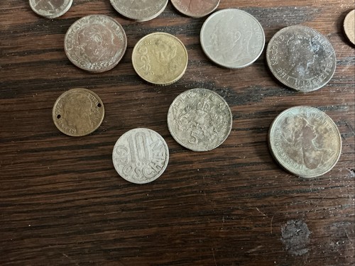 Lot Of Vintage Foreign Coins; Jamaica, Caribbean Territory, Others ES0306 - Picture 2 of 21