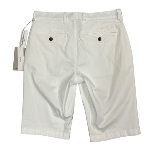 Tommy Bahama Boracay Herrenshorts 29 weiß Chino 12" Schrittlänge neu mit Etikett neu mit Etikett - Bild 2 von 8