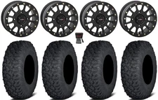 System 3 SB-5 14" Wheels Black 30" Coyote Tires Textron Wildcat XX