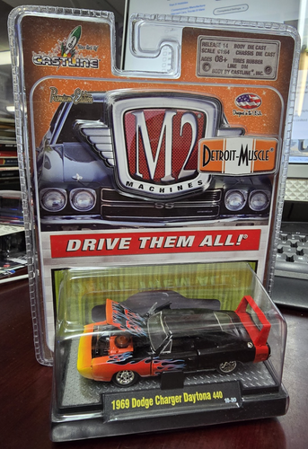 M2 Machines Detroit-Muscle 1969 Dodge Charger Daytona 440 "MOC" - Picture 1 of 4