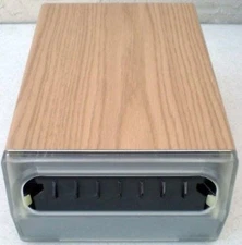 Vollrath Traex Countertop Napkin Dispenser Light Oak Clear Face 7513-29