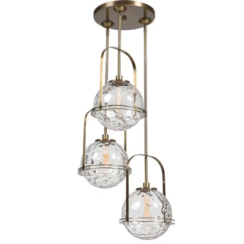 Uttermost 21541 Mimas 3 Light Cluster Pendant - Picture 5 of 6