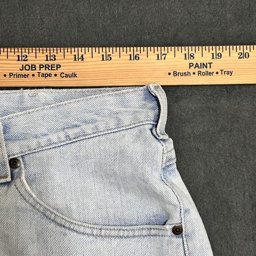 Vtg 90s Lee Jean Shorts Men's 34 Relaxed Fit Carpenter Denim Jorts Workwear 34x9 - Picture 17 of 20