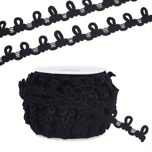 20Yard Long Elastic Polyester Button Straps For Shirt Dress Jackets Clothing - Picture 4 of 10