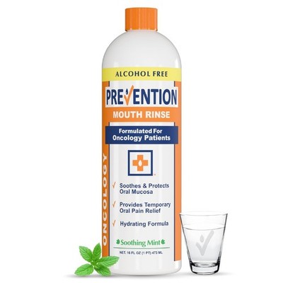 Prevention Oncology Alcohol Free Mouthwash, Soothing, Gentle, & Moisturizing,...