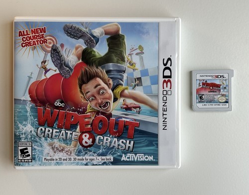 Wipeout: Create & Crash - Nintendo 3DS Game - Picture 1 of 5