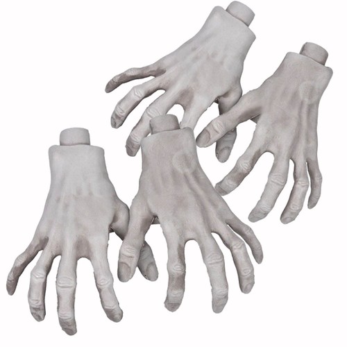 Halloween Skelett Hände - Realistische Lebensgroße Abgetrennte Gefälschte Kunststoff Hände für... - Bild 2 von 7
