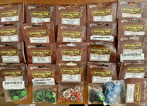 Warmachine Hordes Token Sets HUGE LOT of 21 Units - BRAND NEW SEALED