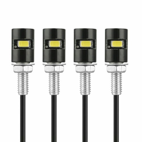 4pack LED License Plate Lights Bolt Bulbs Car LED Lamp License Motorcycle - Picture 2 of 10