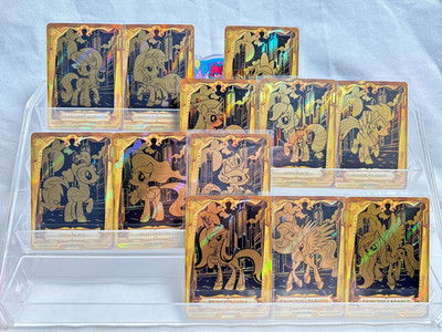  My Little Pony Kayou Fun Shadow/ Quying Series 7 Star CR Gold Foil Card